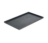 Plateau de cuisson 40 x 30 cm, bords hauts, acier, de Buyer