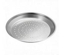 Plateau de cuisson à la vapeur ovale en acier inoxydable, robuste, pour cuire à la vapeur du poisson, du dessert, de la viande, des sushis, multifonction (34 cm)