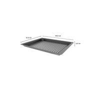 Plateau de cuisson Airfry 45,50 x 37,50 x 3,40 cm Four, cuisinière 17007171