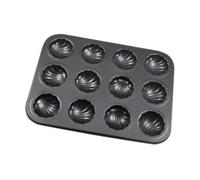 Plateau De Cuisson En Forme De Coquille, Moule à Madeleine Antiadhésif à 12 Cavités, Moule à Gâteau En Acier Au Carbone, Plateau à Madeleine, Moule à Gâteau, Plateau De Cuisson En Forme De Coquille, M