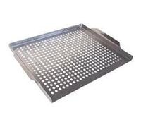 Cook'in Garden - Plateau de cuisson en inox - Barbecue/Plancha | Résistant et Réutilisable, Cuisson Rapide et Homogène, Idéal pour Barbecue et Plancha, Accessoire Durable