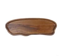 Plateau de lit pliable avec pieds - Plateau de service portable en bois pour ordinateur portable, lecture, dessin - Plateau de petit-déjeuner 41 x 30 cm (TP06 (grand))