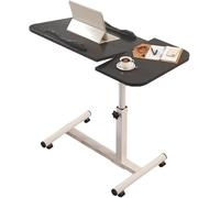 Plateau de lit pliable en bois - Table réglable pour petit déjeuner, manger, travail, casse-tête et lecture | Table polyvalente avec pieds pliables pour une utilisation sur les genoux ou les chaises