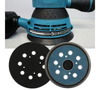 Plateau de Ponçage 125 mm 8 Trous 5 Pouces Plateau de Ponçage Souple pour Disque Abrasif Ponceuse Excentrique (1pcs)