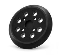 Plateau de Ponçage 125 mm pour Ponceuse Excentrique, Compatible Plateau Bosch PEX 400, 300 et Modèles, Patin de Rechange Universel 8 Trous d’Aspiration et Fixation 4 Vis Support Disque Abrasif Velcro