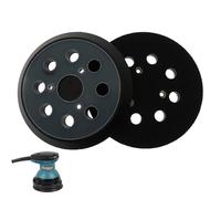 Plateau de Ponçage 125mm 8 Trou, Patin de Remplacement Velcro pour Ponceuse Excentrique, Disque de Ponçage de Remplacement Universel, Compatible avec O5010 BO5030K BO5031K