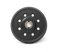 Plateau de ponçage 125mm pour Metabo SXE 425 325, Plateau Ponceuse à 8 trous, Remplacement 631220000