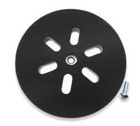 Plateau De Ponçage 150mm Crochet Boucle Compatible Bosch GEX 150 AC Turbo | Plaque Support Caoutchouc 6 Trous Pour Ponceuse Orbitale Avec Vis De Remplacement Pour Ponçage Plat Et Profilé