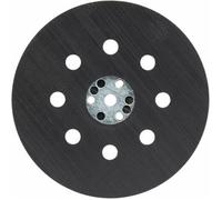 Plateau de ponçage 8 trous - Compatible Bosch PEX 125 - Mi-dur pour peinture et plâtre - 125 mm