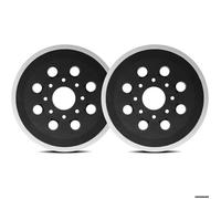 Plateau de ponçage auto-agrippant - Bosch - 8 trous - 125 mm - 2 pièces - Compatible Bosch PEX 220 A