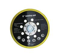 Plateau de ponçage de 6 pouces pour ponceuse Sander Base 150 mm 17 trous Tampon de rechange compatible avec RO1 ES150 ET2 pour BO6030 BO6040 pour polissage et meulage Disque de polissage pour ponceuse