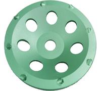 Plateau de ponçage diamant PKD - segmentation plate - Ø 180 mm