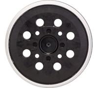 Plateau de ponçage mi-dur, 125 mm, Pour ponceuse excentrique BOSCH PEX 300/400 AE