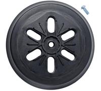 Plateau de ponçage pour ponceuse excentrique Bosch Gex 150 AC PEX 15 AE GEX 150 Turbo Ø 150 mm avec vis YYV