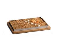 Plateau de presentation du riz Lacor Marron 32x14 cm
