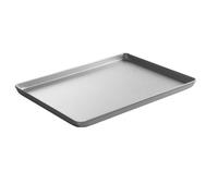 Plateau de présentation en aluminium pour pâtisserie et confiserie 600x400x20mm