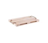 - Plateau de présentation en bois Palette - L. 38 x l. 28 cm - Palette