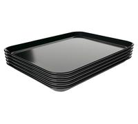 Plateau de présentation, set de 5, 210x280mm, noir