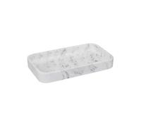- Plateau de Rangement Design Léa 19cm Blanc