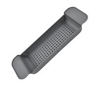 Plateau de Rangement pour Baignoire, Plateau Organisateur de Baignoire, Plateau de Rangement Extensible pour Baignoire, Support Organisateur de Baignoire Multifonction Antidérapant, Conteneurs(Gris)