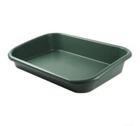 Plateau de rempotage de jardin avec kit de pelle, station de mélange de terre en plastique robuste et tapis de rempotage pour plantes, grand bac de travail de jardinage intérieur et extérieur (A)