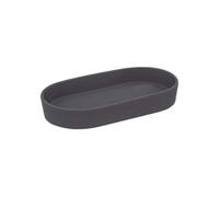 Plateau de salle de bain ovale - Gris