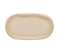 Plateau de Salle de Bain en Résine Olea 22cm Beige