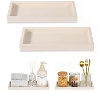 Plateau de salle de bain, petit plateau de coiffeuse en silicone, porte-savon, porte-éponge, organisateur de rangement pour évier de cuisine, accessoires de salle de bain convenant pour le comptoir, l