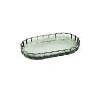 Plateau de Salle de Bain Verre 19,7x11,4cm Vert