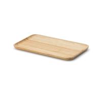 Plateau de service 22 x 13 x 1,2 cm, bois d'hévéa, Continenta