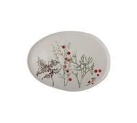 Plateau de service 35,5x26 cm en grès multicolore Hollie