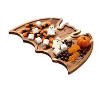 Plateau de service en bois en forme de pour Halloween - Planche