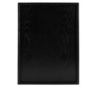 Plateau de Service en Bois Massif,Plateau Repas Moderne pour Café Thé Snacks et Aliments Bord Relevé Anti Fuites Lisse et Élégante pour Restaurant ou Maison 40x30 cm