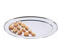 Plateau de Service Inox Ovale 407 mm Olympia 3 G