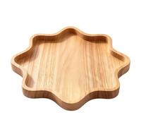 Plateau de service Noël Plat à amuse-bouches en bois porte-aliments | Plateau Apéritif pour Noël Pour pendaison de crémaillère réunion familiale collations fromage viande Flocon de neige