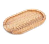 Plateau de Service Ovale en Bois d’Acacia