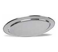 Plateau de Service Ovale en Inox Brillant 25 à 50 cm Pujadas 3 G