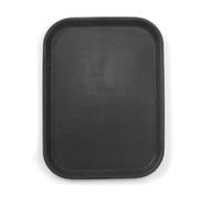 Hendi Plateau de service rectangulaire antidérapant 255x355x20 mm polypropylène noir