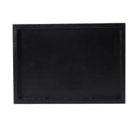 Plateau de service rectangulaire en bois multi-usages pour thé,café et repas à la maison et au restaurant 25 x 18 x 2 cm