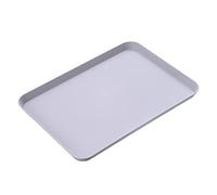 Plateau de Service Rectangulaire, Plateau Plastique, 34 * 24 Cm Plateau Service, Plateau Cuisine, Durables Plateau Antidérapant, Bac Plastique Rectangulaire Para Cuisines, Salons, Cafés