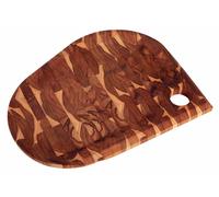 Plateau de service Tramontina FOLIUM en bois de teck, dimensions 40 x 30 cm, référence 13586-359