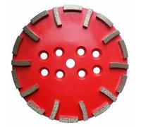 Plateau de surfaçage diamanté 20 segments D. 250 x Ht. 10 mm fixation universelle - béton dur ou chape - Diamwood