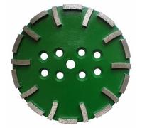 Plateau de surfaçage diamanté 20 segments D. 250 x Ht. 10 mm fixation universelle - béton frais, matériaux abrasifs - Diamwood