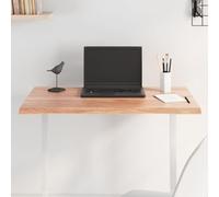 Plateau de table 80 x 40 x 2 cm en chêne massif laqué, bord d'arbre unique, convient pour la cuisine, le bureau et la salle à manger