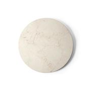 Audo Copenhagen Table d'appoint Androgyne. plateau de table Crystal Rose marble. Ø42 cm