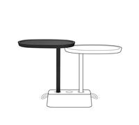 Plateau de table Brick´s Buddy LxWxH 56x39x67,5cm