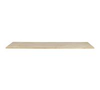 Plateau de table chêne massif Woood Tablo Beige 2,4x220x90 cm