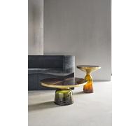 Plateau de table en marqueterie de paille pour Bell Coffee Table ClassiCon - CLASSICON STROH COFFEE ANT