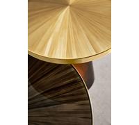 Plateau de table en marqueterie de paille pour Bell Coffee Table ClassiCon - CLASSICON STROH COFFEE MOK