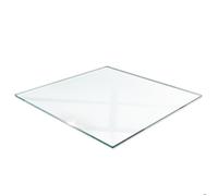 Plateau de table en verre 60x60 cm protection de table en verre carré dalle de verre Tulup